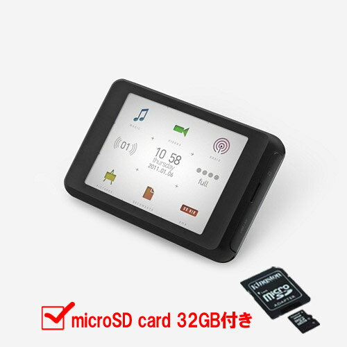 【microSDHCカード 32GB付】【レビュー書いて送料無料】COWON（コウォン） C2-16G-BK（ブラック）