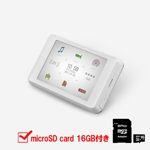 【レビュー書いて送料無料】【microSDHCカード 16GB付】【送料無料】COWON（コウォン） C2-16G-WH（ホワイト）