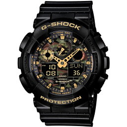 カシオ メンズ腕時計 G-SHOCK <strong>カモフラージュ</strong>ダイアル GA-100CF-1A9JF 【正規品】