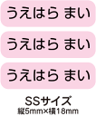 【送料無料】【防水】お名前シール・ネームシールピンク175枚セット(SSサイズ)「保育園・幼稚園向けお子様の持ち物に貼るタイプ」