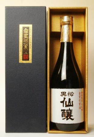 黒松仙醸　大吟醸　金賞受賞酒　720ml　箱入り桜で有名な信州高遠の地酒です！