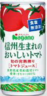 信州生まれのおいしいトマト 食塩無添加　ストレート　190g　缶　30本入り 無塩　食塩不使用トマトジュース　7.2kgナガノトマト4ケースまで1梱包OK！【大人気商品】【楽天最安値に挑戦】