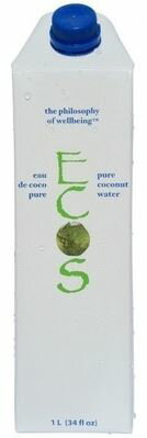 ハリウッドセレブ御用達 Ecos pure coconat water1000ml紙パック 12本入...:emon-otodoke:10004712