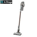 【返品OK!条件付】A-Stage 充電式 2in1スティッククリーナー 2way ASC-B02PS パールシルバー【KK9N0D18P】【100サイズ】