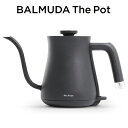 【即納】バルミューダ ステンレス製 電気ケトル 0.6L ブラック BALMUDA The Pot600ml コンパクト 湯沸し ポット コーヒー3杯 カップヌードル2杯 細いノズル ハンドドリップ 珈琲 紅茶 ティータイム 【KK9N0D18P】
