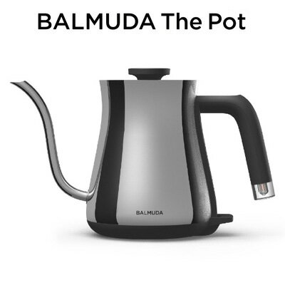 【返品OK!条件付】バルミューダ ステンレス製 電気ケトル 0.6L BALMUDA The Pot K02A-CR クローム BALMUDA【KK9N0D18P】【80サイズ】