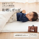 【30日21時~3H限定全品P5倍】日本製 無添加和晒し 2重ガーゼ お昼寝布団セット 5点セット 敷き布団も洗濯機で洗える! ダブルガーゼ お昼寝ふとん 赤ちゃん 保育園 幼稚園 ウォッシャブル 丸洗い お昼寝セット 【送料無料】エムール