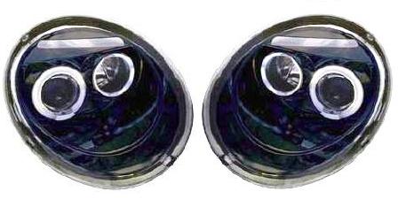 M'sVW New Beetle ˥塼ӡȥ-05yLED-2 Υ ץ4إåɥ饤 -1ʥꥢ ֥åLEDۥ磻ȥա˿