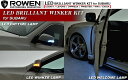 【M's】 LED ブリリアント ウインカー キット スバル用 /レガシー/レヴォーグ/XV/インプレッサ/フォレスター/エクシーガ/WRX/ ROWEN / ロウェン // 1S001L00 デイライト/ウェルカムランプ S4 STI ハイブリッド BR 9 G M BM VM 4 G GP 7 E 6 GJ SJ 5 YA B