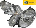 【M's】W211 ベンツ AMG Eクラス 後期(2007y-2009y)HELLA製 バイキセノン ヘッドライト(左右)//純正OEM S211 E211 セダン ワゴン E250 E300 E320 E350 E550 E63 211-820-5161 211-820-5261 2118205161 2118205261