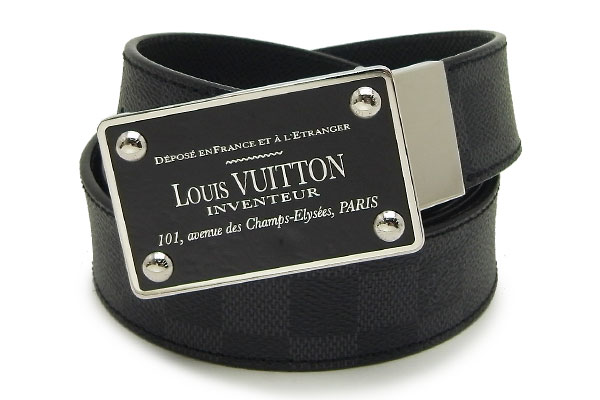 ルイ・ヴィトン(LOUIS VUITTON)ダミエグラフィットサンチュール・アンヴァントゥール 35MMM9632S【中古】程度SA【smtb-m】