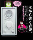 iPod用スロット　ミュージックウッドスピーカー 『i−dock』☆FM・AMラジオ付き！