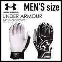 【希少!大人気!メンズ ベースボールバッティンググローブ】 UNDER ARMOUR (アンダーアーマー) UA YARD CLUTCHFIT BATTING GLOVES (ヤード クラッチフィット) 野球 グローブ 手袋 ペア 両手 BLACK/WHITE (ブラック/ホワイト) 1265933-001 ENDLESS TRIP (エンドレス トリップ)