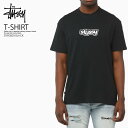  STUSSY (ステューシー）DROPPED U TEE (ドロップト Tシャツ) カットソー 半袖 トップス BLACK (ブラック) ST093003 BLACK dpd