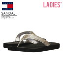 【日本未入荷! 海外限定! レディース モデル】 TOMMY HILFIGER (トミー ヒルフィガー) WOMENS CABI (キャビ) ウィメンズ サンダル ビーチサンダル GOLD MULTI TEXTURE (ゴールド マルチ テクスチャー) CABI GOLD MULTI TEXTURE ENDLESS TRIP