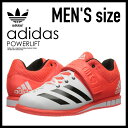 【希少!大人気!メンズ モデル】 adidas(アディダス)POWERLIFT.3 (パワーリフト.3) MENS パワーリフティング ウェイトリフティング 重量挙げ シューズ SOLRED/CBLACK/FTWWHT (オレンジ/ブラック/ホワイト) AQ3328 ENDLESS TRIP (エンドレス トリップ)