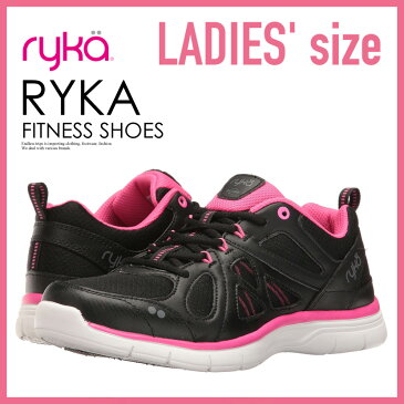 【希少!大人気!レディース モデル】 RYKA (ライカ) DIVINE (ディヴァイン) WOMENS ウィメンズ ダンス エクササイズ フィットネス シューズ スニーカー BLACK/PINK (ブラック/ピンク) E6489M1001