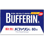 バファリンA　80錠 【第(2)類医薬品】　錠剤