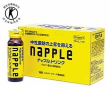 【エムジーファーマ】napple　ナップルドリンク　50ml×10本　（特定保健用食品）【P25Apr15】