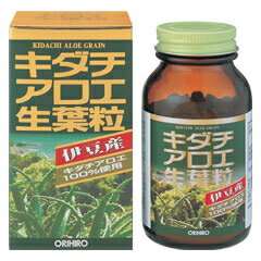 【オリヒロ】キダチアロエ　生葉粒　360粒（90g）