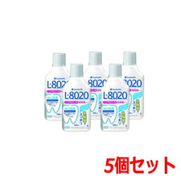 【紀陽除虫菊】【まとめ買い！5個セット】クチュッペL-8020ソフトミント(ノンアルコール)500ml×5個【白】<strong>マウスウォッシュ</strong>