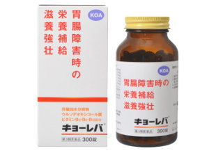 【第3類医薬品】【あす楽対応】　使用期限2018年4月までにつき　キョーレバ 肝臓水解物　300錠【興亜製薬株式会社】【P25Apr15】