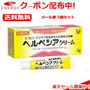全品3%OFFクーポン! 9/2023:59まで【第1類医薬品】【ゆうパケット!送料無料!5個セット!】ヘルペシアクリーム2g×5個【大正製薬】薬剤師の確認後の発送となります。何卒ご了承ください。※セルフメディケーション税制対象商品