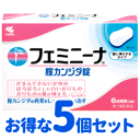 【第1類医薬品】フェミニーナ 腟カンジダ錠 6錠 ×5個セット 小林製薬 膣カンジダ再発治療薬■ 要メール確認 ■薬剤師の確認後の発送となります。何卒ご了承ください。※セルフメディケーション税制対象商品