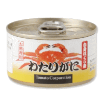 Crab カニ缶（白身）70g（固形量43g）【トマトコーポレーション】カニの白身部分をほぐし缶づめにしました。