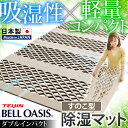 除湿マット TEIJIN すのこ型 除湿シート送料無料 ダブ...