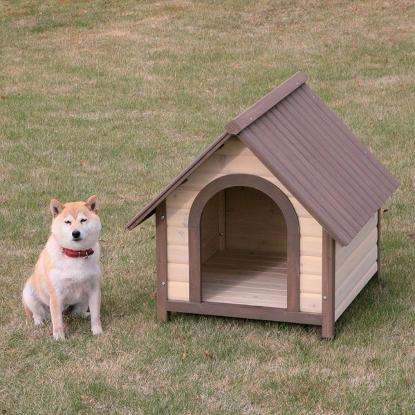 ≪犬小屋≫【送料無料】ウッディ犬舎　WDK-750[犬小屋　中型犬用　屋外用　木製　アイリスオーヤマ]【10】【SBZcou1208】