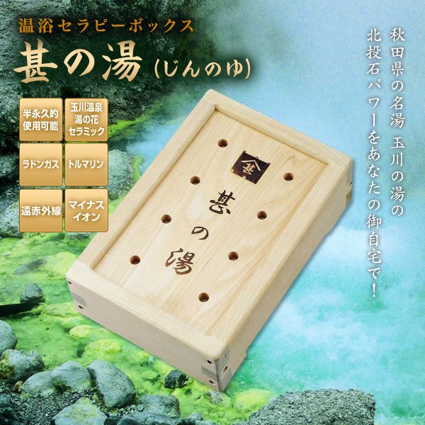 【TD】温浴セラピーボックス　甚の湯（じんのゆ） 美容　健康 温泉 自宅 家電 【代引不可】【送料無料】【10】【SBZcou1208】