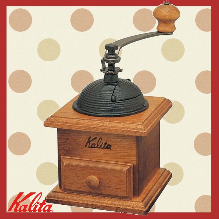 【送料無料】Kalita（カリタ）　ドームミル 手挽きコーヒーミル 【コーヒーメーカー グラインダー 手動 喫茶店 おうちでカフェ】【D】【K】【0530ap_ho】【ENET】【RCP】【10P13Dec14】