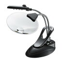 スタンドルーペ LPE-01BKルーペ 拡大 LED付き 拡大鏡 サンワサプライ 【TD】 【代引不可】【取り寄せ品】