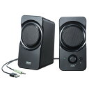 USB電源マルチメディアスピーカー MM-SPL13UBKスピーカー USB ステレオミニジャック接続 パソコン周辺機器 サンワサプライ 【D】
