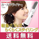 ≪送料無料≫ カールドライヤー テスコム TESCOM TS20 H新生活 ドライヤー ヘアケア ヘアセット 軽量 コンパクト カール おしゃれ コンパクト ホワイト 白 旅行 軽量 持ち運び ブロー スタイリング【KM】【D】【送料無料】