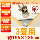 電気ホットカーペット (本体) 3畳 195×235cm IHC-30-H アイリスオーヤマ ホットカーペット ホットマット 電気カーペット 電気マット タイマー機能 暖房器具 足元暖房 寒さ対策 防寒対策 ダニ対策 ダニ退治 秋冬【送料無料】【●2】
