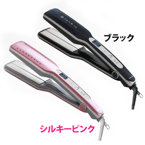 【送料無料】【テスコム】濡れ髪にも使える♪マイナスイオンヘアーアイロン　ITH520　ブラック・シルキーピンク【K】【TC】[レディース]enetshop0601-B1