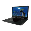 フルセグTV 搭載ポータブルDVD&マルチプレーヤー15.6インチ APD-162F送料無料 DVD ポータブル バッテリー 再生 アーウィン 【D】