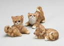 【02P01Oct16】【ポイントキャンペーン中】 S9254 子猫置物 ラブリーキャット 3個セット/オーナメント/置物/ねこ/ネコ置物/ねこ雑貨/母の日/父の日