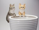 【NEW】【ポイントキャンペーン中】 S6148 子猫置物 ハンギング グレー /オーナメント/置物/ねこ/ねこ雑貨/ねこ置物ねこグッズ