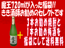 魔王720ml&きき酒師おすすめ焼酎3本&おすすめ梅酒が1本入った福袋あの幻の焼酎★　魔王　720ml★が1本入った福袋