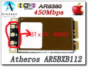 AirDrop対応最大リング450Mbps AR9380 (AR5BXB112 ) Mac Pro/MacBook用AirPort(AirMac) Extreme カード