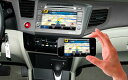 愛車をMiracast、AirPlay対応に!アンドロイドやiPhoneのスマートフォン画面 、Yahoo!カーナビ、Googleマップナビ、NAVITIME、navico等のカーナビの画面、音声もワイヤレス表示。車載用WiFiミラ—リング装置