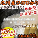 【25年産 米 】【送料無料】 ひのひかり 九州産