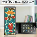 送料無料 WALKMAN NW-A10シリーズ NW-A16 NW-A17 ケース/カバー 【ワレワレハウチュウジンダ クリアケース素材】ウォークマン Aシリーズ ジャケット NW-A17 NW-A16
