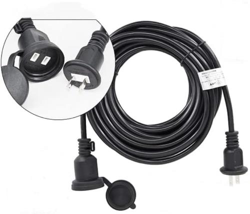 延長コード 10m 屋外対応 作業用 防水 耐寒耐熱 ケーブル ソフトVCT素材 ブラック グリーン イエロー 防雨 防トラッキングカバー付き 電源タップ 連結可能 イベント ガーデニング適用 合計1500Wまで 耐候性 ソフトケーブル 延長ケーブル 延長コンセント OAタップ 電源コード