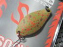 お試し価格☆お一人様1点限り ◆◇◆ ヴァサス2g スプーン VASUS SPOON 2g #25(オリーブペレットカーキ)【メール便OK】