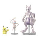 ポケットモンスター ポケモンプラモコレクション ミュウツー&ミュウ&ピカチュウセット おもちゃ プラモデル 6歳
