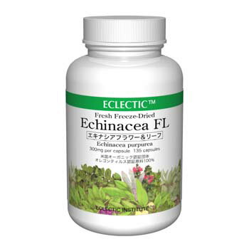 ECLECTIC エクレクティック エキナシア FL 花・葉 FFD 300mg 135カプセル フレッシュアップグレード規格 2個セット